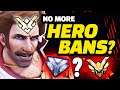 NO MORE HERO BANS?! GOOD or BAD for Overwatch?
