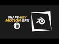 Shape-Key Motion Graphic Loading Icon in Blender 2.9 Eevee - Tutorial