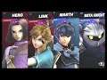 Super Smash Bros Ultimate Amiibo Fights – Request #17290 Luminary & Link vs Marth & Meta Knight