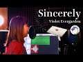 Violet Evergarden - Sincerely / TRUE - Vocal & Piano Cover ft. Maboroshiko