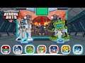Transformers Rescue Bots: Dash 🤖 OUTRUN lava flows w/ QUICKSHADOW & BOULDER!
