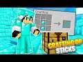 Beating Minecraft, But There Are Custom Sticks...