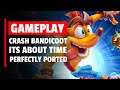 Crash Bandicoot 4 It's About Time Gameplay on the Nintendo Switch