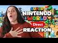 DON'T CRY. Super Nintendo World Direct Reaction | JustJesss