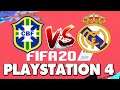 FIFA 20 PS4 Brasil vs Real Madrid