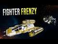 FIGHTER FRENZY - Space Engineers Multiplayer Battle