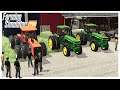 GREAT BUYS AT A FARM AUCTION WITH LOCAL FARMERS | UMRV 1980s Roleplay MP Server | Farm Sim 19