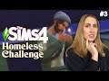 Hij gaat ROKEN.. Het gaat HELEMAAL FOUT! - De Sims 4 - Homeless Challenge 2.0 #3