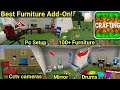 How to Add Working Furniture Mod in Crafting and Building
