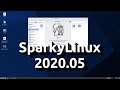 Sparky 2020.05 linux released