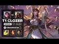 T1 Clozer Irelia Mid vs Zed - KR Grandmaster - Season 11 Patch 11.18
