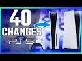 40 Changes In The New PS5 System Update 2.0