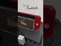 Custom Red Nintendo switch