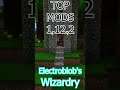 Epic Magic! Top Minecraft mods (Electroblob's Wizardry) #shorts