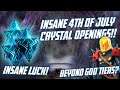 INSANE 4TH OF JULY CRYSTAL OPENING! BEYOND GOD TIERS? - Marvel Contest of Champions