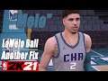 LaMelo Ball Another Fix NBA2K21 with 2 Side-by-Side Comparison