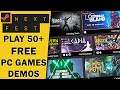 PLAY 50+ FREE PC GAMES DEMOS ON STEAM 😍🔥 STEAM NEXT FEST OCTOBER 2021
