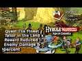 Quest The Finest Tailor in the Land x Reward Reduced Enemy Damage 5 percent | Hyrule Warriors: Age