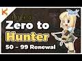 Ragnarok Online: Zero to Hunter Renewal 50-99 มือใหม่หัดเล่นฮันเตอร์สายแทรป ไม่มีของ รอรับ Class3