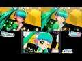 shake it! - Hatsune Miku: Project DIVA PV Comparison [Mirai DX, Future Tone, MegaMix]