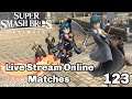 Super Smash Bros Ultimate Live Stream Online Matches Part 123 SMASH IS BACK