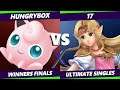 S@X 369 Online Winners Finals - 17 (Zelda) Vs. Hungrybox (Jigglypuff) Smash Ultimate - SSBU
