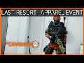 The Division 2 || Apparel Event: Last Resort | All Cache openings and Outfits showcase
