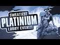The SWEATIEST Platinum Lobby EVER! (Apex Legends)