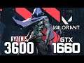 Valorant on Ryzen 5 3600 + GTX 1660 1080p, 1440p benchmarks!