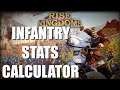 Which infantry troop has the best stats? Infantry stats calculator can help you in Rise of Kingdoms
