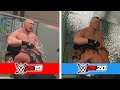 WWE 2K20 vs WWE 2K19 Backstage OMG MOMENTS Comparison