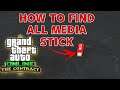HOW TO FIND ALL THE REMAINING MEDIA STICK IN GTA ONLINE THE CONTRACT