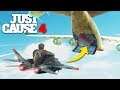 Just Cause 4 - HOW MANY TOY PLANES CAN FIT INSIDE THE BIGGEST PLANE?!