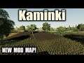 "KAMINKI" NEW MOD MAP Farming Simulator 19 PS4 MAP TOUR (Review) FS19.