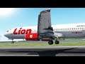Lion Air Boeing 737 Pilot Make Bounce Landing [XP11]