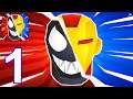 Mashup Hero - Gameplay Walkthrough Part 1 All Levels 1-4 (Android, iOS)