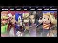 Super Smash Bros Ultimate Amiibo Fights – Min Min & Co #499 Item Team Battle