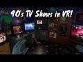 Watching 90's TV in my DREAM VR 90's Bedroom! EMUVR on the Oculus Quest!