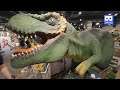 3D 180VR 4K Giant Tyrannosaurus appear in Dinosaur Toy Land