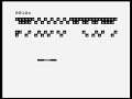 Breakout style game from Games Pack 1 by Database Software (ZX81)