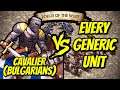 CAVALIER (Bulgarians) vs EVERY GENERIC UNIT | AoE II: Definitive Edition
