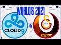 Cloud9 vs Galatasaray Esports - World Championship 2021 Play In Day 2 - C9 vs GS
