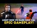 Dark Side Cal vs Light Side Cal Gameplay! EPIC MATCH-UPS! - Star Wars Jedi Fallen Order Update DLC
