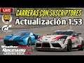 🔴 Directo de Gran Turismo Sport - Carreras con subs en LAGUNA SECA!! - ACTUALIZACIÓN 1.53