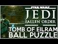 How to Leave the TOMB OF EILRAM (Zeffo Ball Puzzle Guide)! - Star Wars Jedi Fallen Order Tips