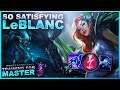 LeBLANC IS HONESTLY SO SATISFYING! - Training for Master | League of Legends