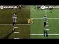 Madden NFL 20 vs Madden NFL 19 Graphics Comparison (PS4)