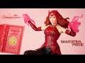 Marvel Legends Scarlet Witch WandaVision Disney+ Captain America Wings BAF Wave Hasbro Figure Review