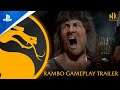 Mortal Kombat 11 Ultimate | Bande-annonce de gameplay de Rambo - VF | PS5, PS4