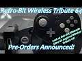 [News] Retro-Bit Has Announced Pre-Order Dates For The Wireless Tribute 64!